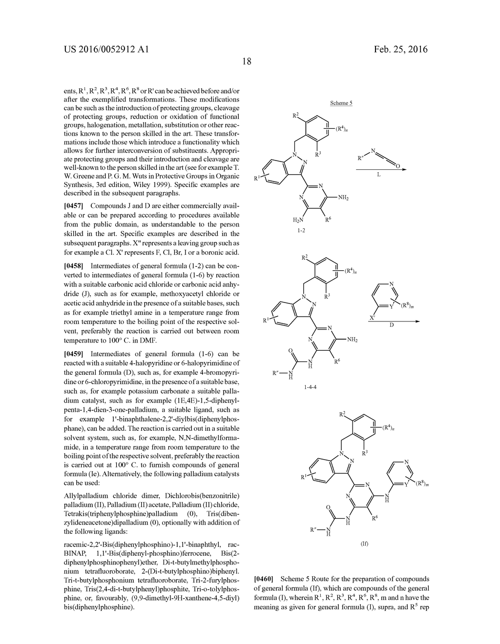 DIAMINOHETEROARYL SUBSTITUTED INDAZOLES - diagram, schematic, and image 19