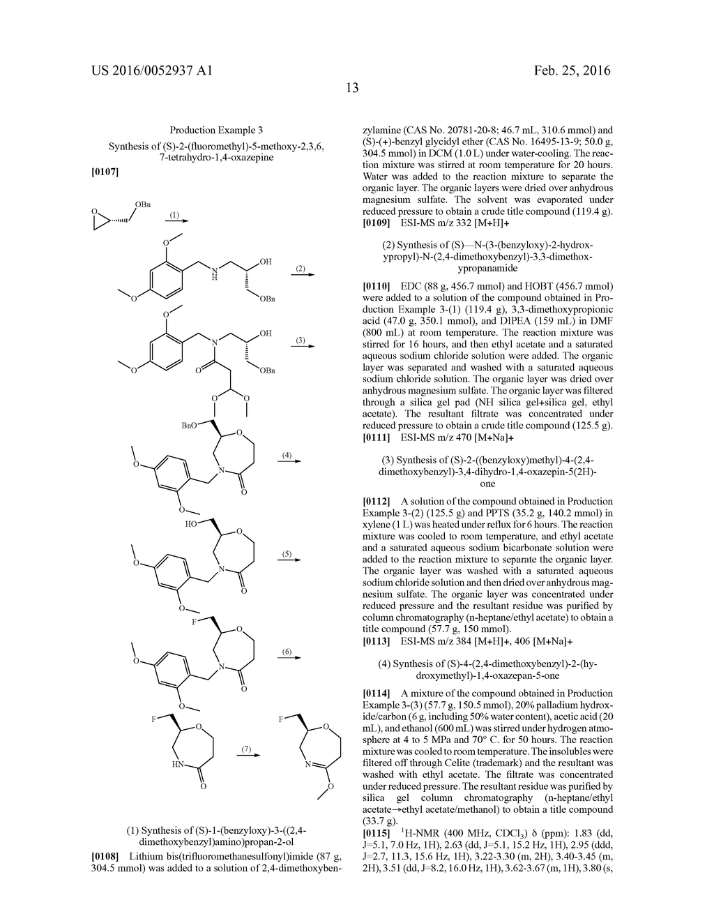 Tetrahydroimidazo[1,5-d][1,4]oxazepine compound - diagram, schematic, and image 14