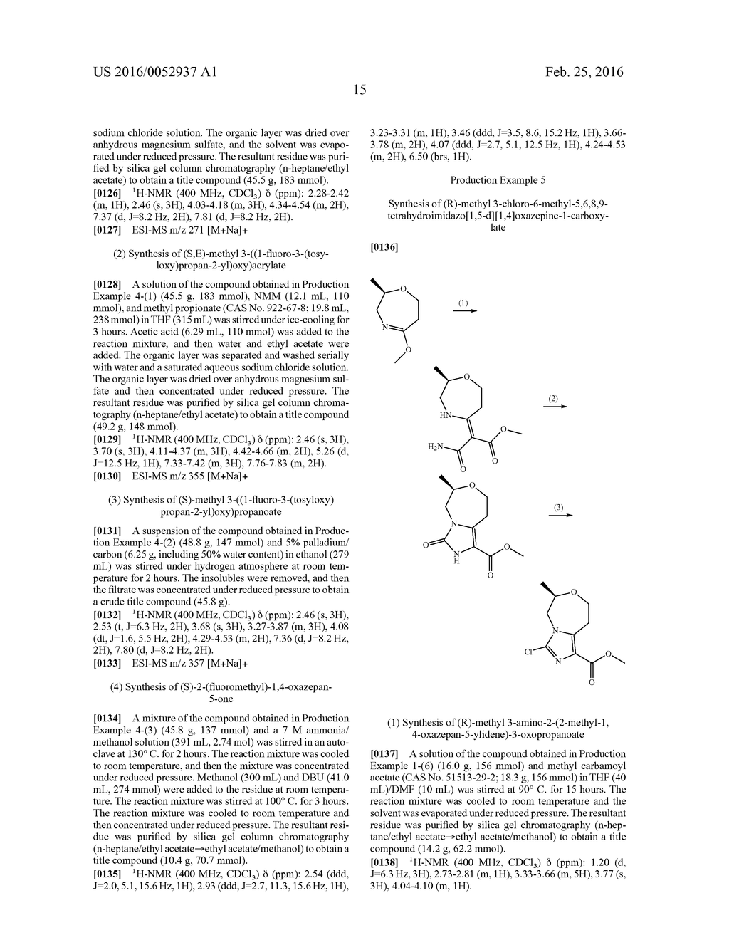 Tetrahydroimidazo[1,5-d][1,4]oxazepine compound - diagram, schematic, and image 16
