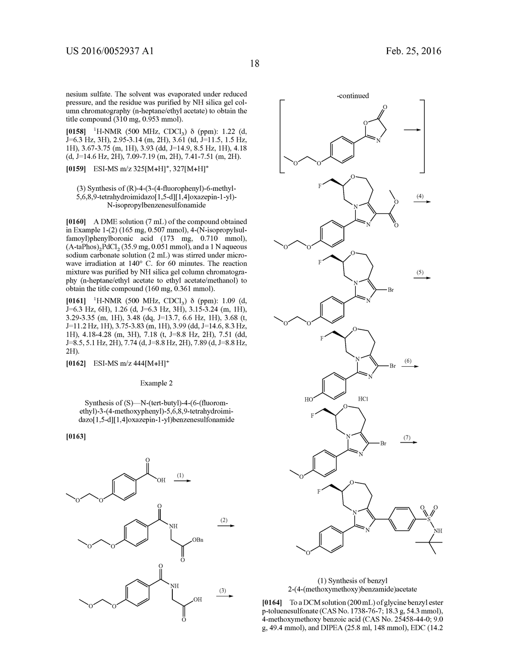 Tetrahydroimidazo[1,5-d][1,4]oxazepine compound - diagram, schematic, and image 19