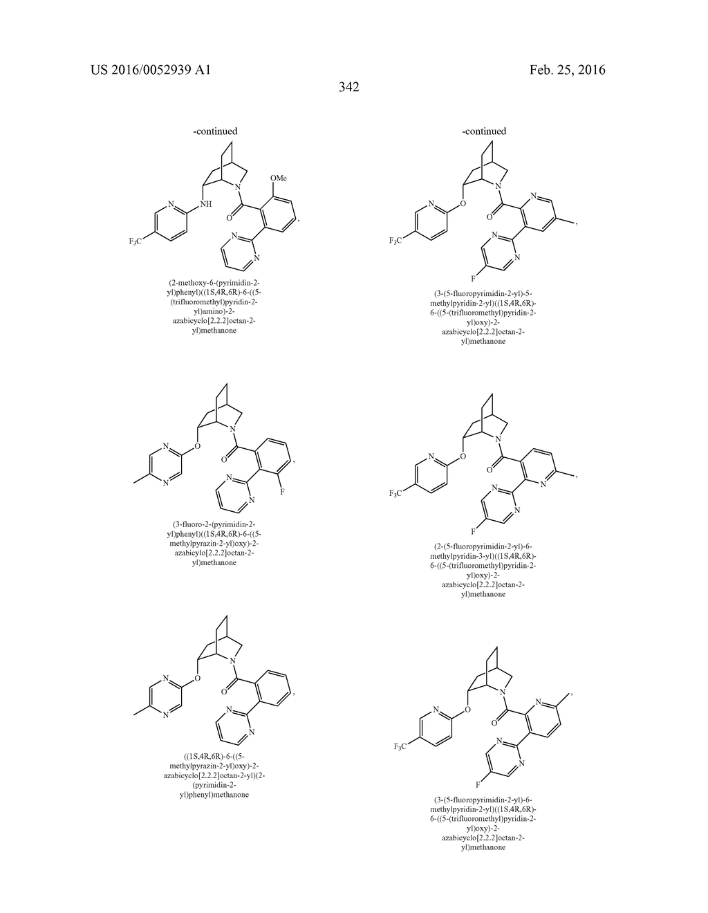 SUBSTITUTED 2-AZABICYCLES AND THEIR USE AS OREXIN RECEPTOR MODULATORS - diagram, schematic, and image 345