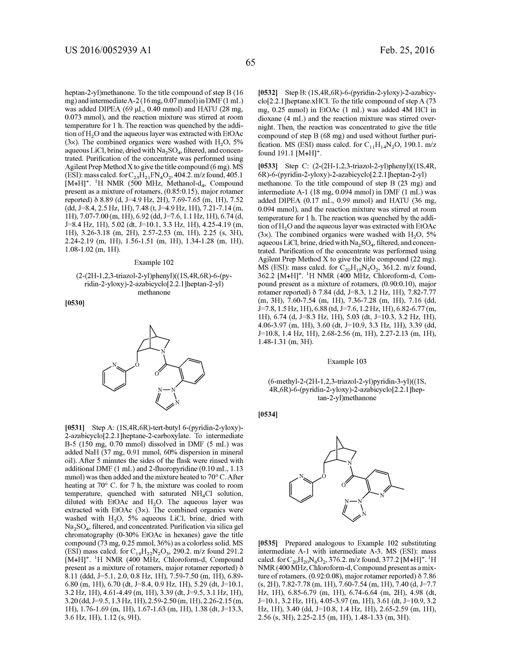 SUBSTITUTED 2-AZABICYCLES AND THEIR USE AS OREXIN RECEPTOR MODULATORS - diagram, schematic, and image 68