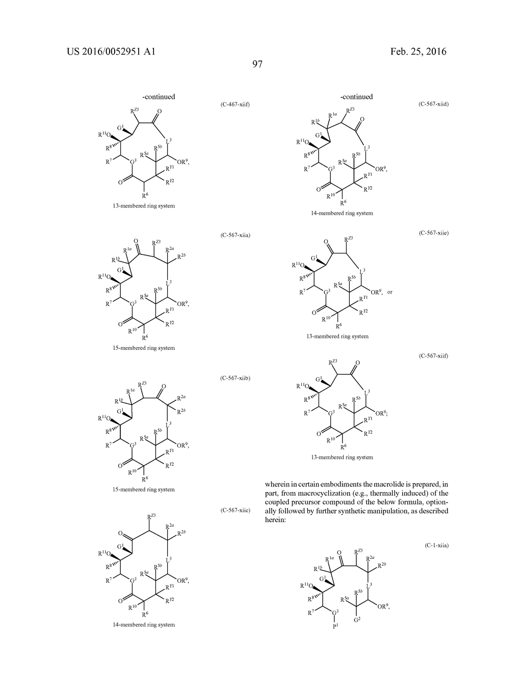 MACROLIDES AND METHODS OF THEIR PREPARATION AND USE - diagram, schematic, and image 102