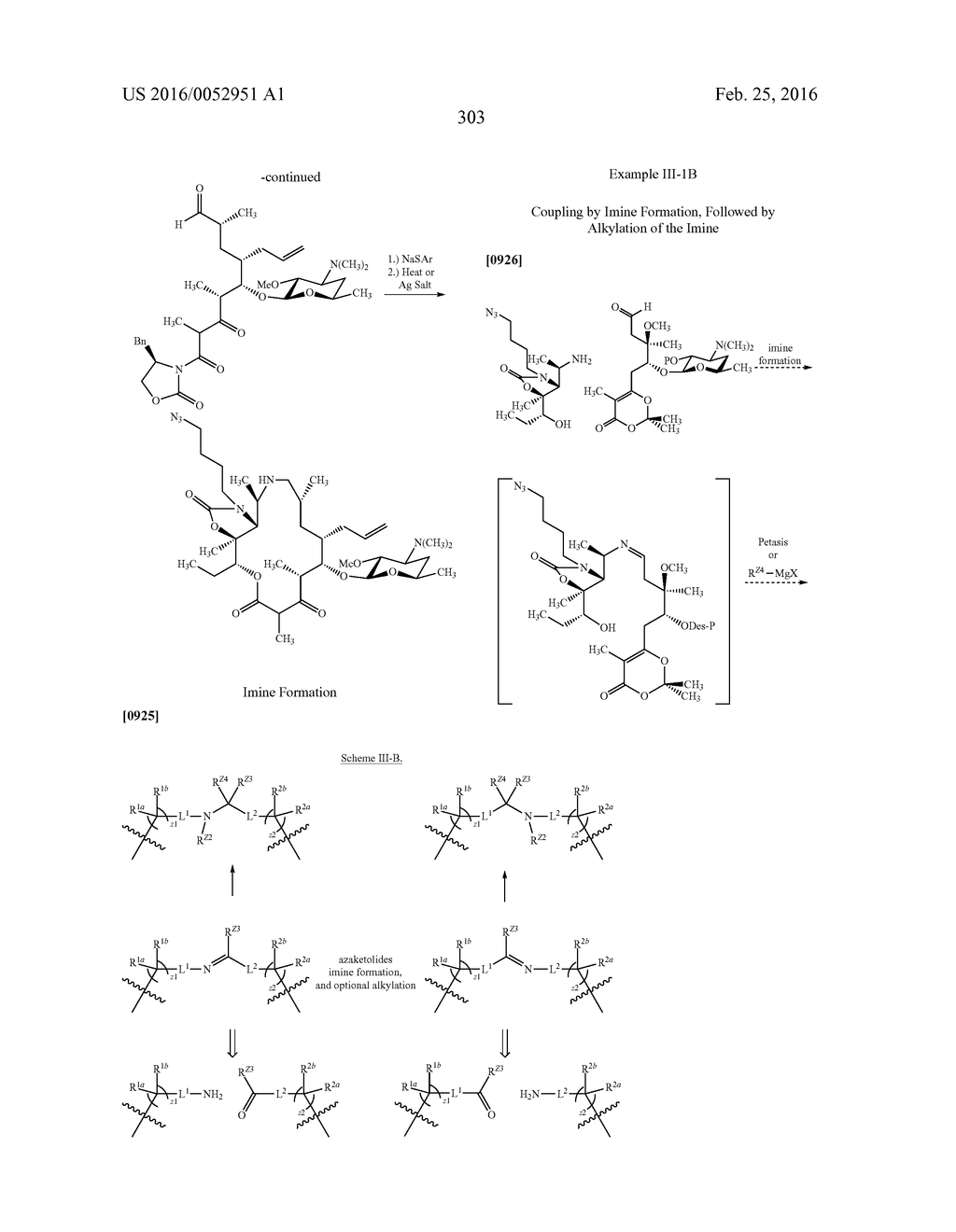 MACROLIDES AND METHODS OF THEIR PREPARATION AND USE - diagram, schematic, and image 308