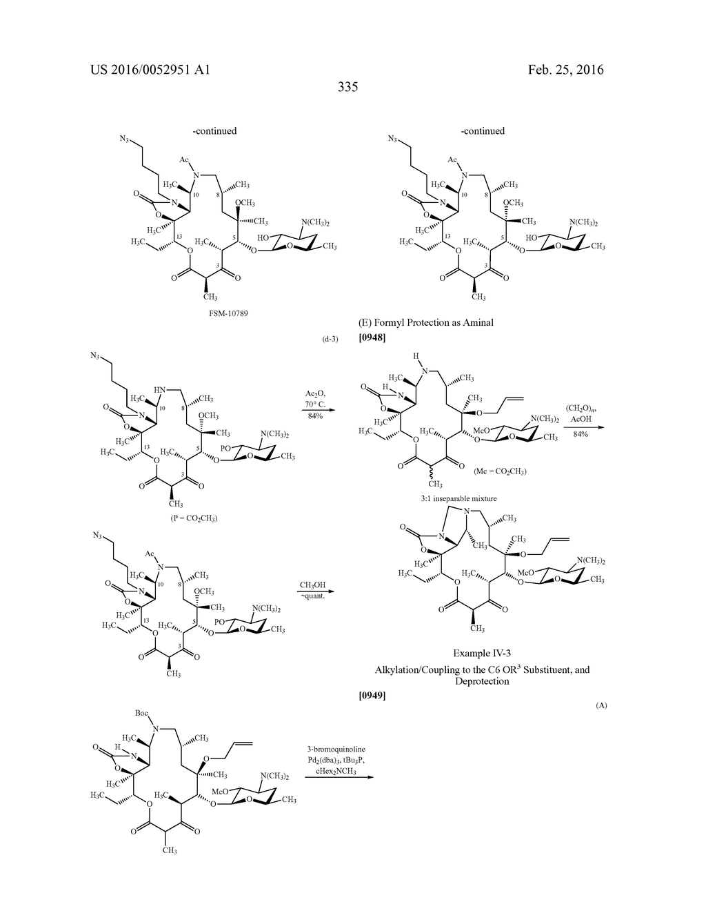 MACROLIDES AND METHODS OF THEIR PREPARATION AND USE - diagram, schematic, and image 340