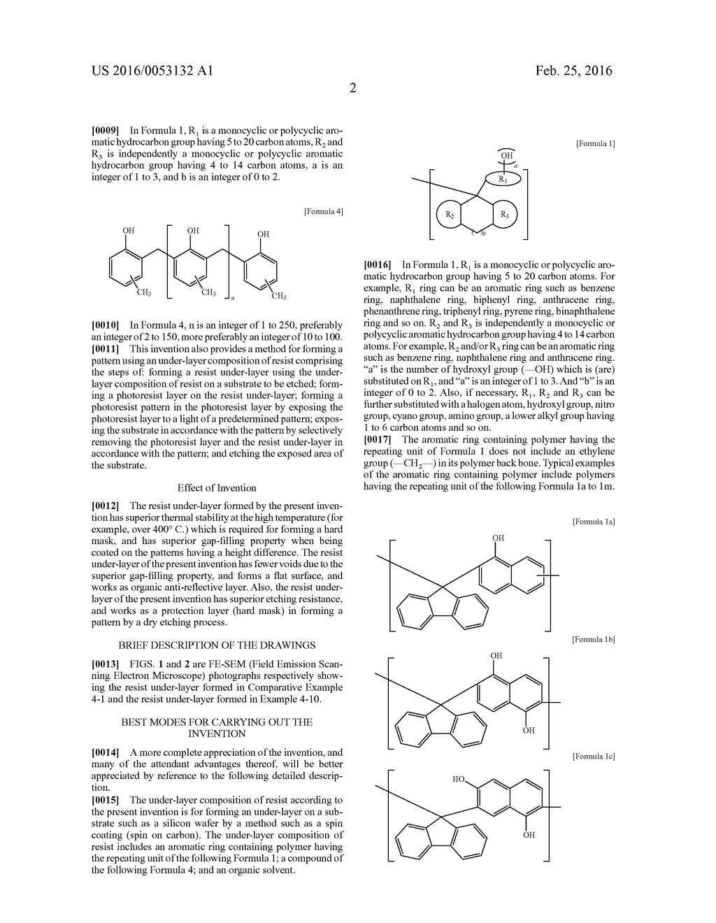 RESIST UNDERLAYER COMPOSITION AND METHOD FOR FORMING PATTERN USING SAME - diagram, schematic, and image 04