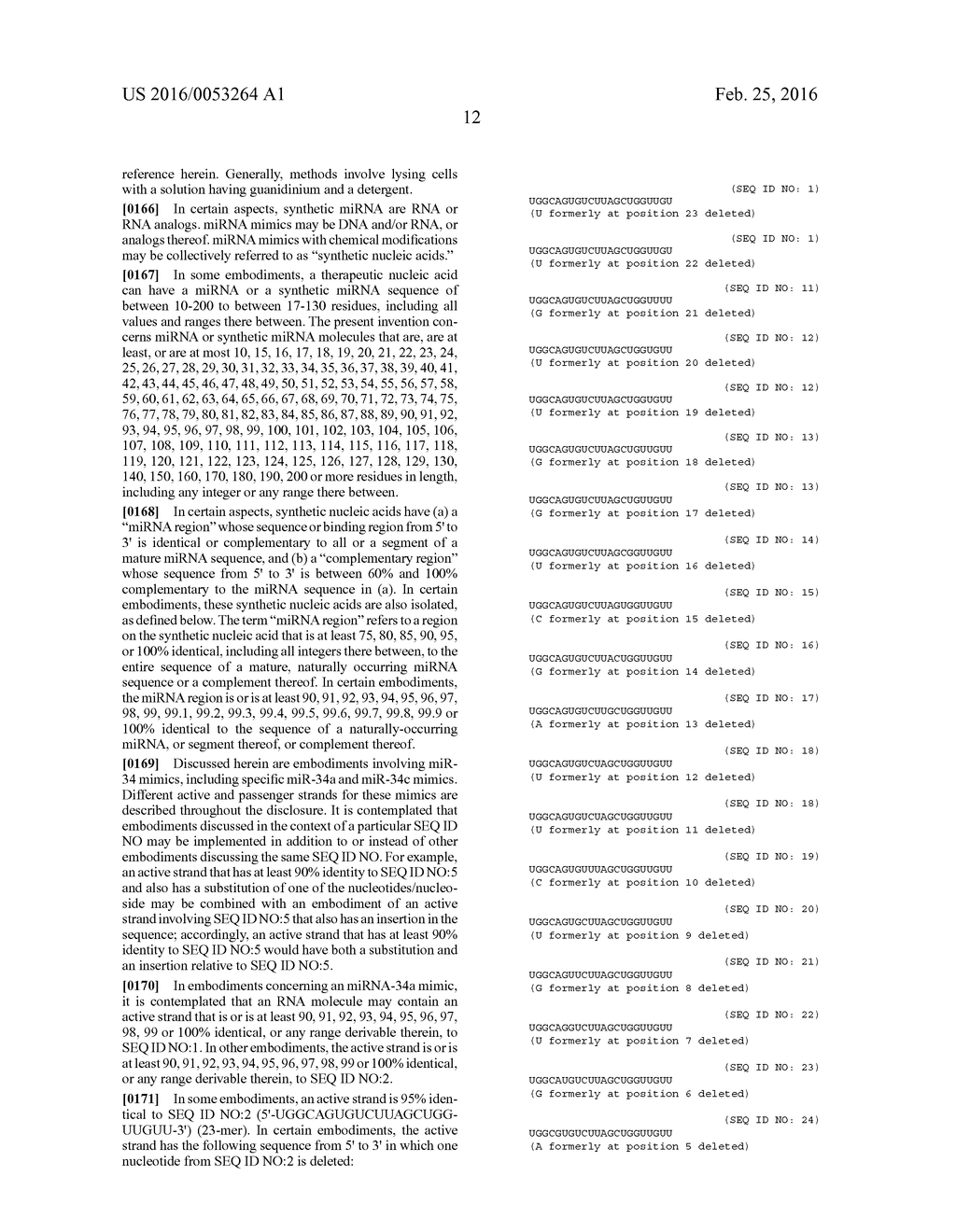 SYNTHETIC MIMICS OF MIR-34 - diagram, schematic, and image 13