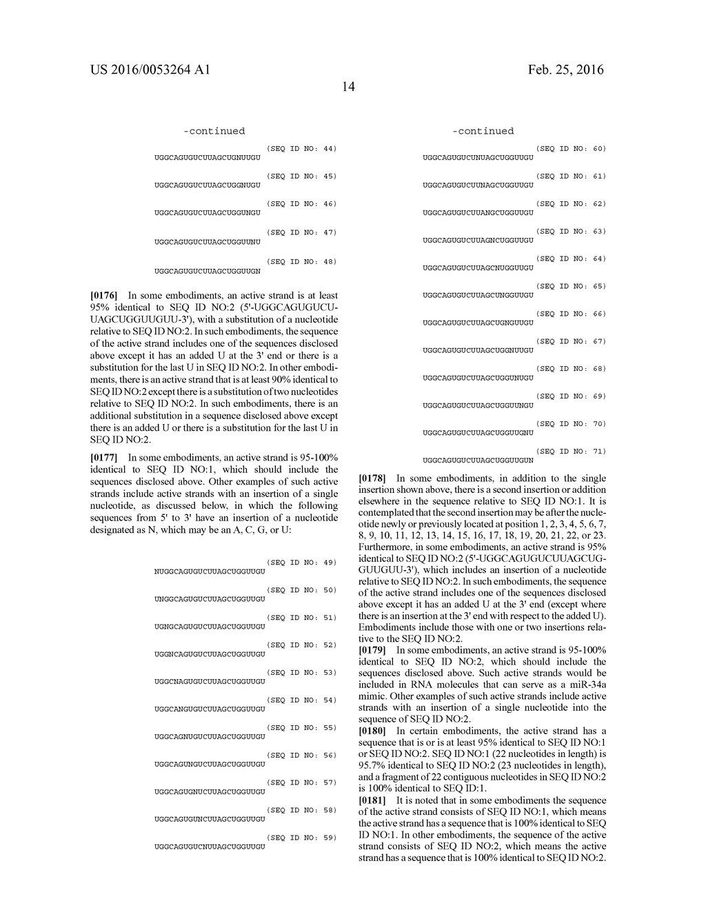 SYNTHETIC MIMICS OF MIR-34 - diagram, schematic, and image 15