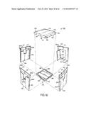 PORTABLE, COLLAPSIBLE, LIGHTWEIGHT HOUSING STRUCTURE FOR OUTDOORS, AND A     METHOD OF ASSEMBLING, AND USING THE SAME diagram and image