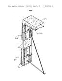 PANEL FOR A BUILDING STRUCTURE, A BUILDING SYSTEM AND A BUILDING STRUCTURE     HAVING THE BUILDING PANEL diagram and image