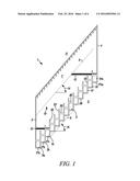 METHOD AND APPARATUS FOR PRODUCING WAVES SUITABLE FOR SURFING USING     WAVE-FORMING CAISSONS WITH FLOATING WAVE ATTENUATOR diagram and image