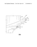 GAS TURBINE ENGINE AIRFOIL PLATFORM EDGE GEOMETRY diagram and image