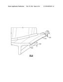 GAS TURBINE ENGINE AIRFOIL PLATFORM EDGE GEOMETRY diagram and image