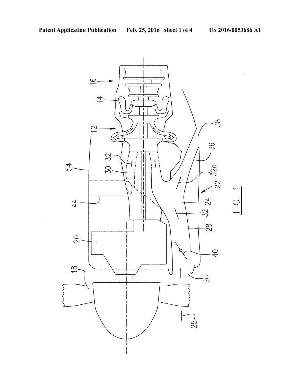 LOW NOISE AEROENGINE INLET SYSTEM - diagram, schematic, and image 02