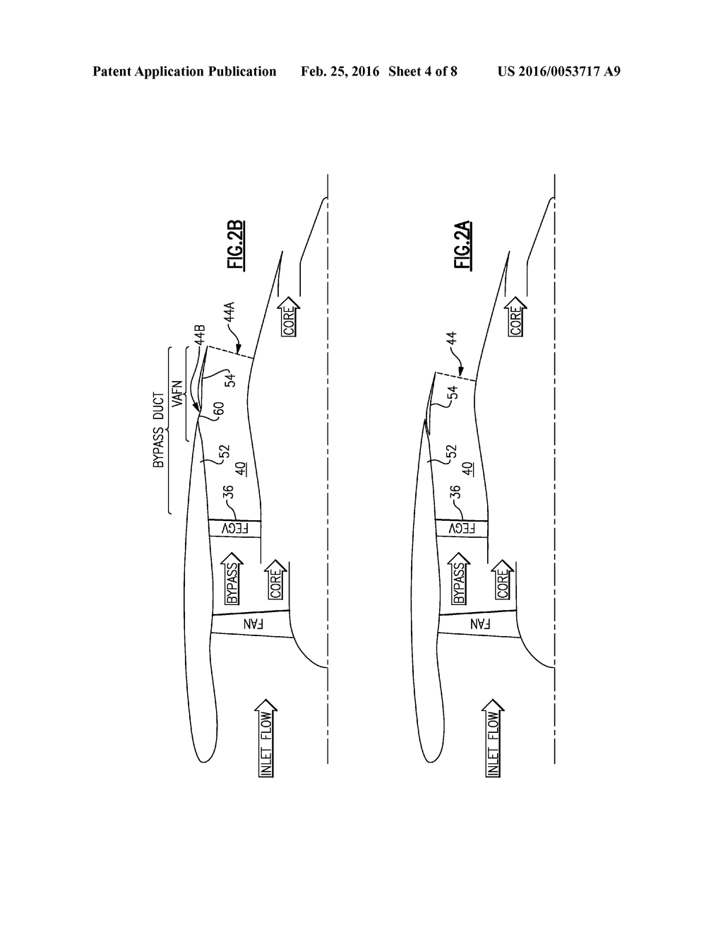 GAS TURBINE ENGINE WITH FAN VARIABLE AREA NOZZLE TO REDUCE FAN INSTABILITY - diagram, schematic, and image 05