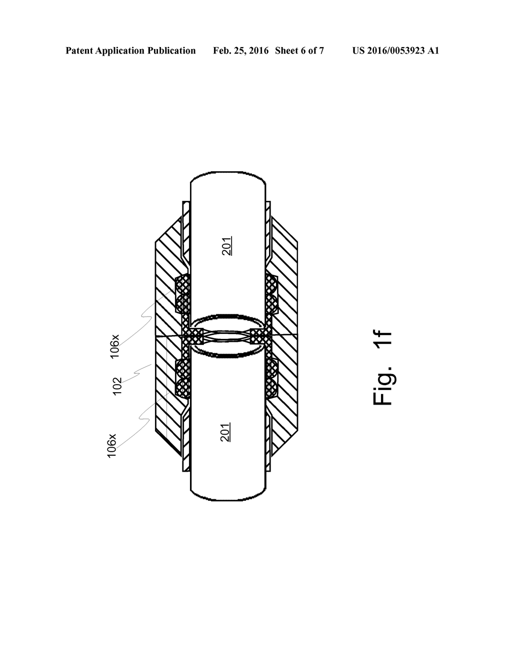 Push-on Tubing Coupler with Triple Seal and Adapter - diagram, schematic, and image 07