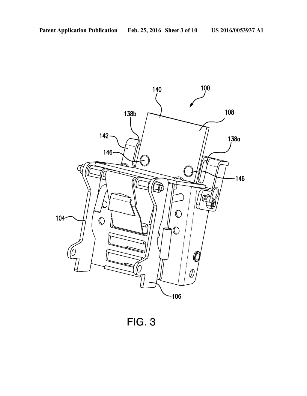 SUPPORT BRACKET WITH MOVEABLE SIDES AND BACKSTOP - diagram, schematic, and image 04