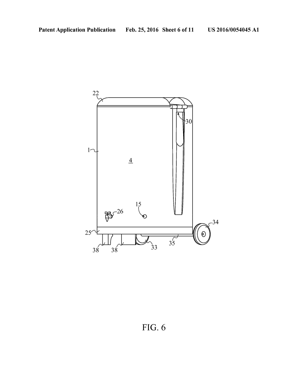 Portable Food and Beverage Storage and Dispensing Cooler - diagram, schematic, and image 07