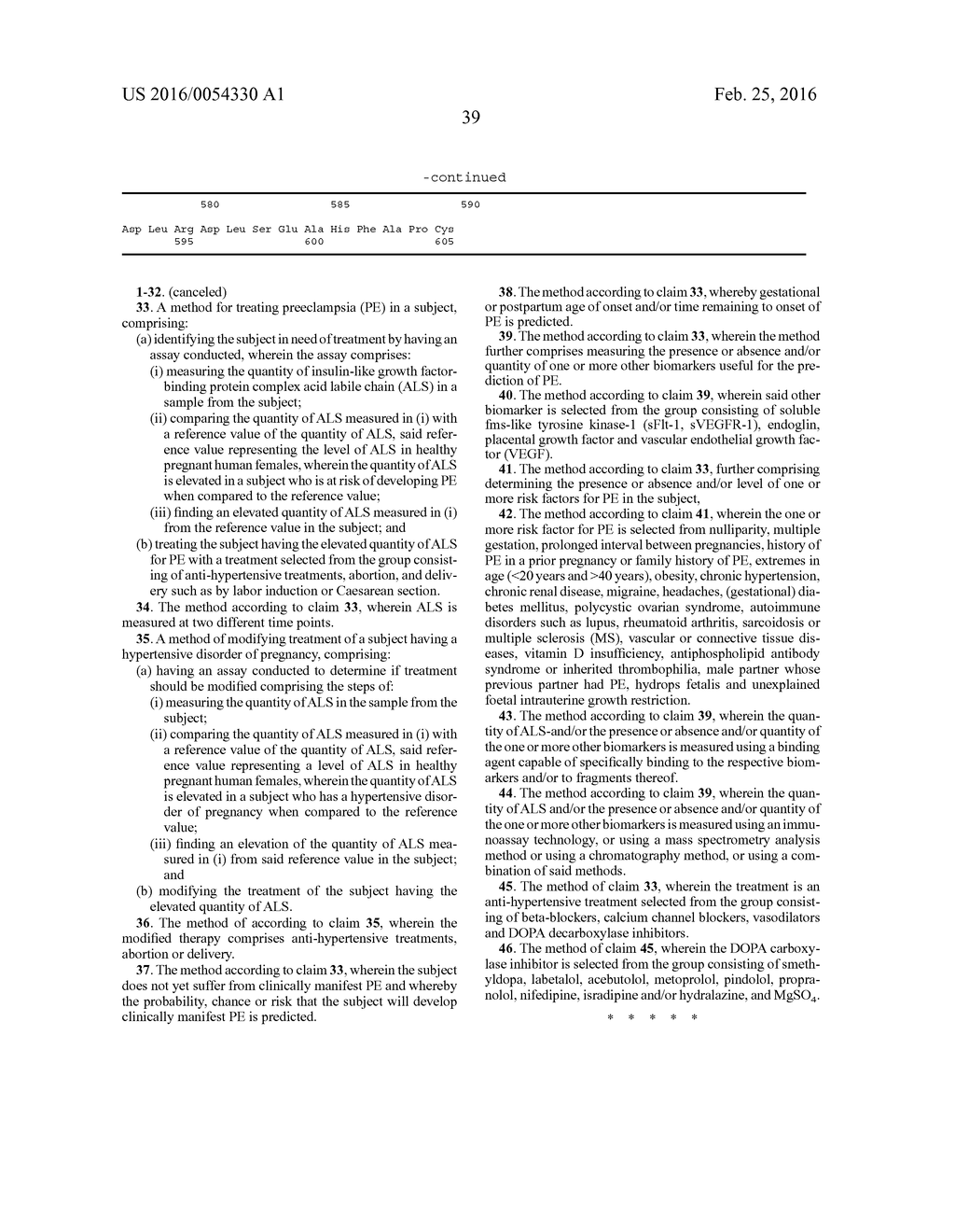 BIOMARKERS FOR HYPERTENSIVE DISORDERS OF PREGNANCY - diagram, schematic, and image 55