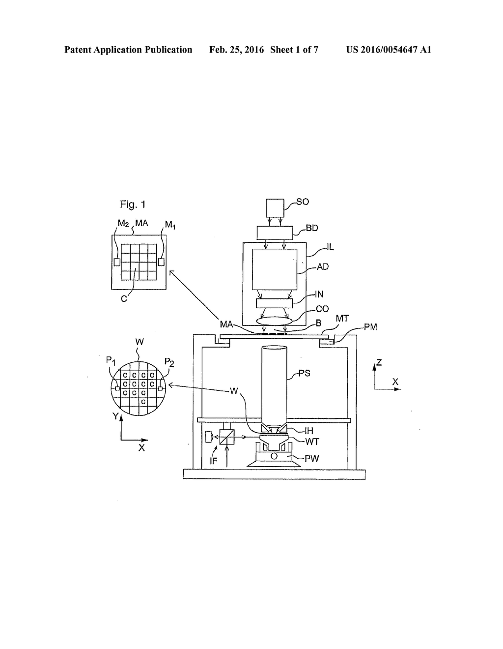 LITHOGRAPHIC APPARATUS AND DEVICE MANUFACTURING METHOD - diagram, schematic, and image 02