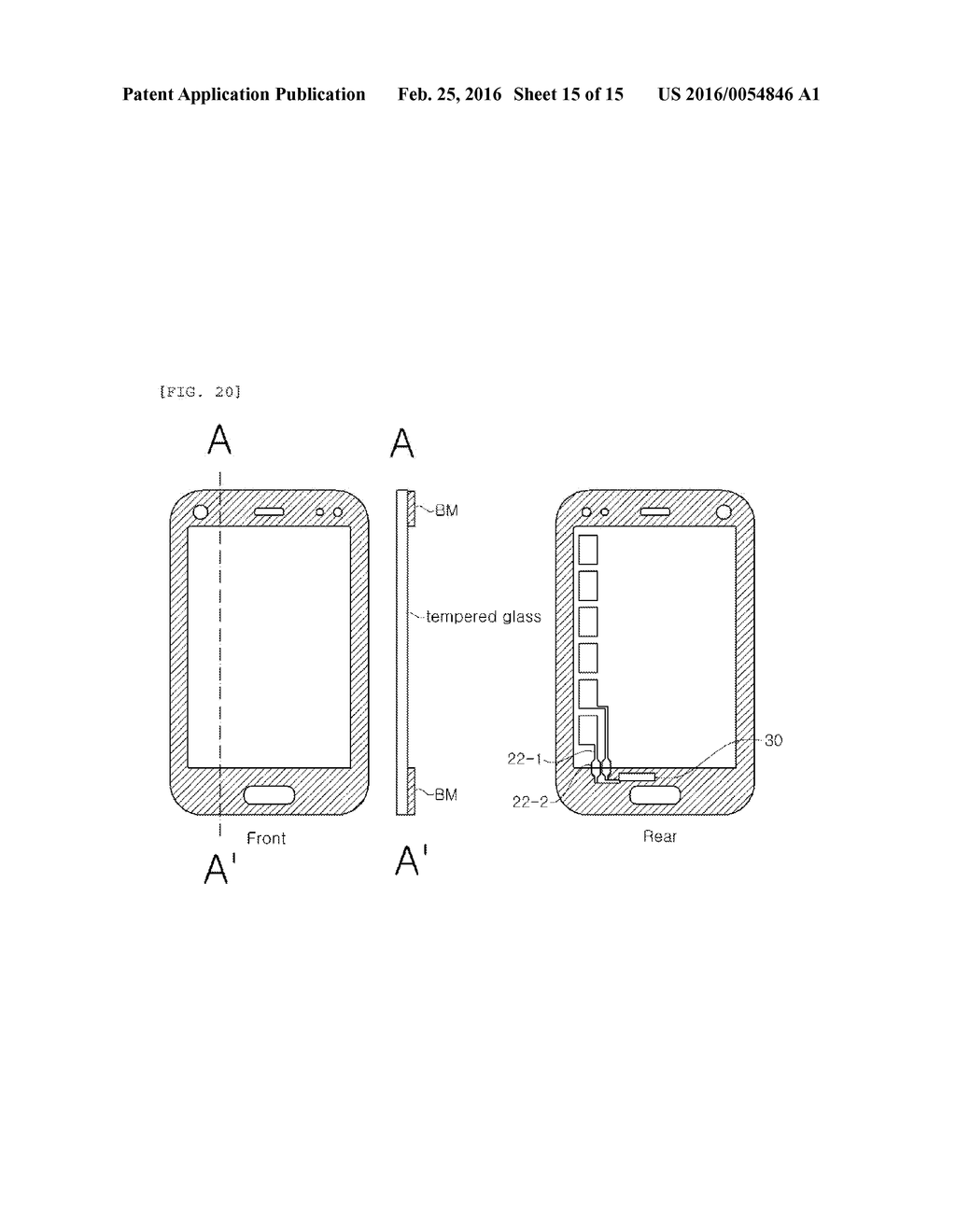 CAPACITIVE TYPE TOUCH DETECTION MEANS AND DETECTION METHOD - diagram, schematic, and image 16