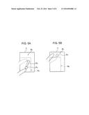 INFORMATION TERMINAL, OPERATING REGION CONTROL METHOD, AND OPERATING     REGION CONTROL PROGRAM diagram and image