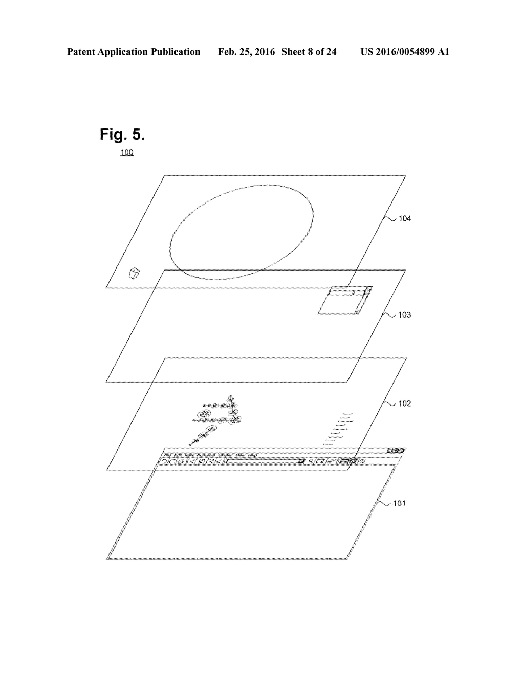 Computer-Implemented System and Method For Displaying Clusters Of     Documents - diagram, schematic, and image 09