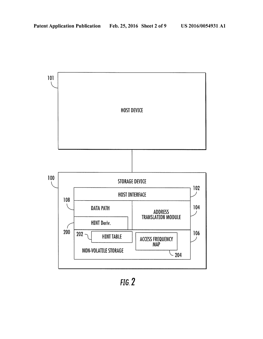 STORAGE DEVICES AND METHODS FOR OPTIMIZING USE OF STORAGE DEVICES BASED ON     STORAGE DEVICE PARSING OF FILE SYSTEM METADATA IN HOST WRITE OPERATIONS - diagram, schematic, and image 03