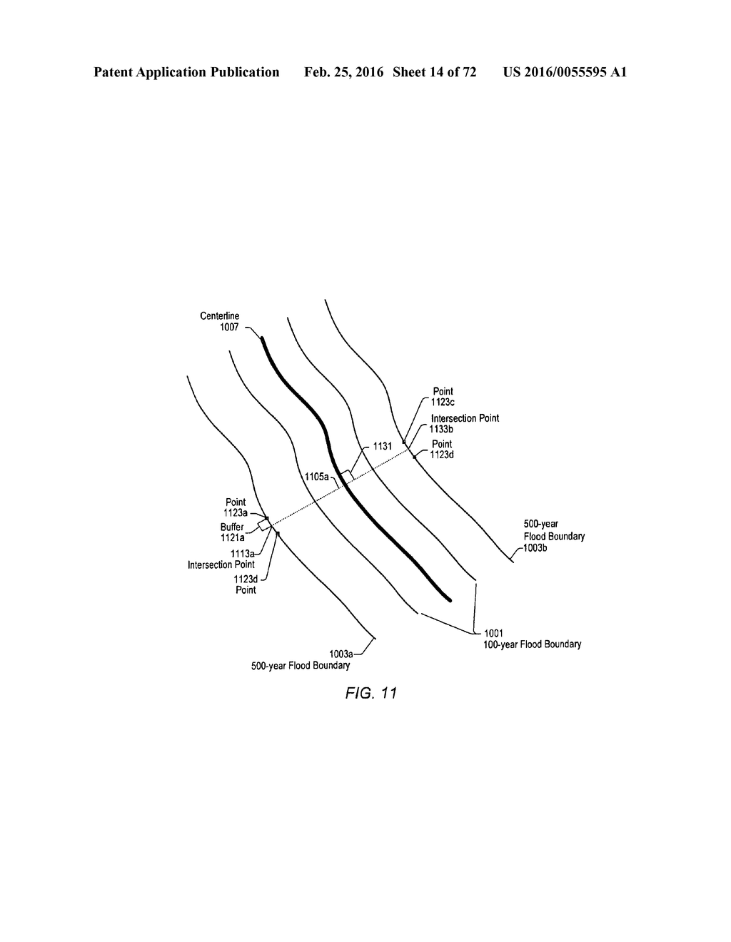 SYSTEMS AND METHOD FOR QUANTIFYING FLOOD RISK - diagram, schematic, and image 15