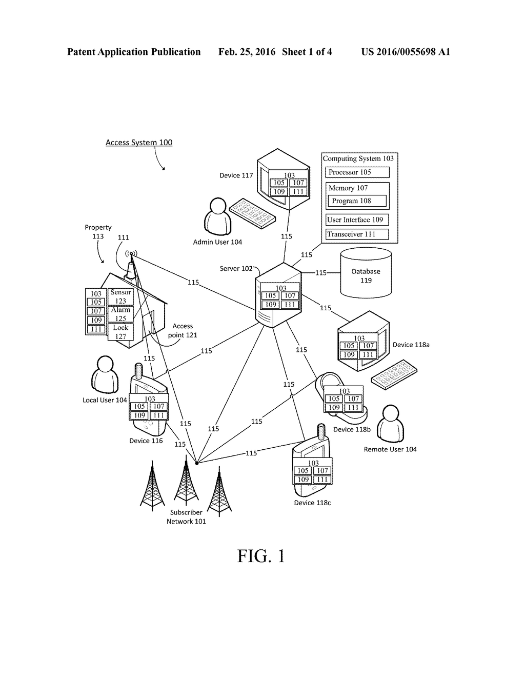 Network-Assisted Remote Access Portal - diagram, schematic, and image 02