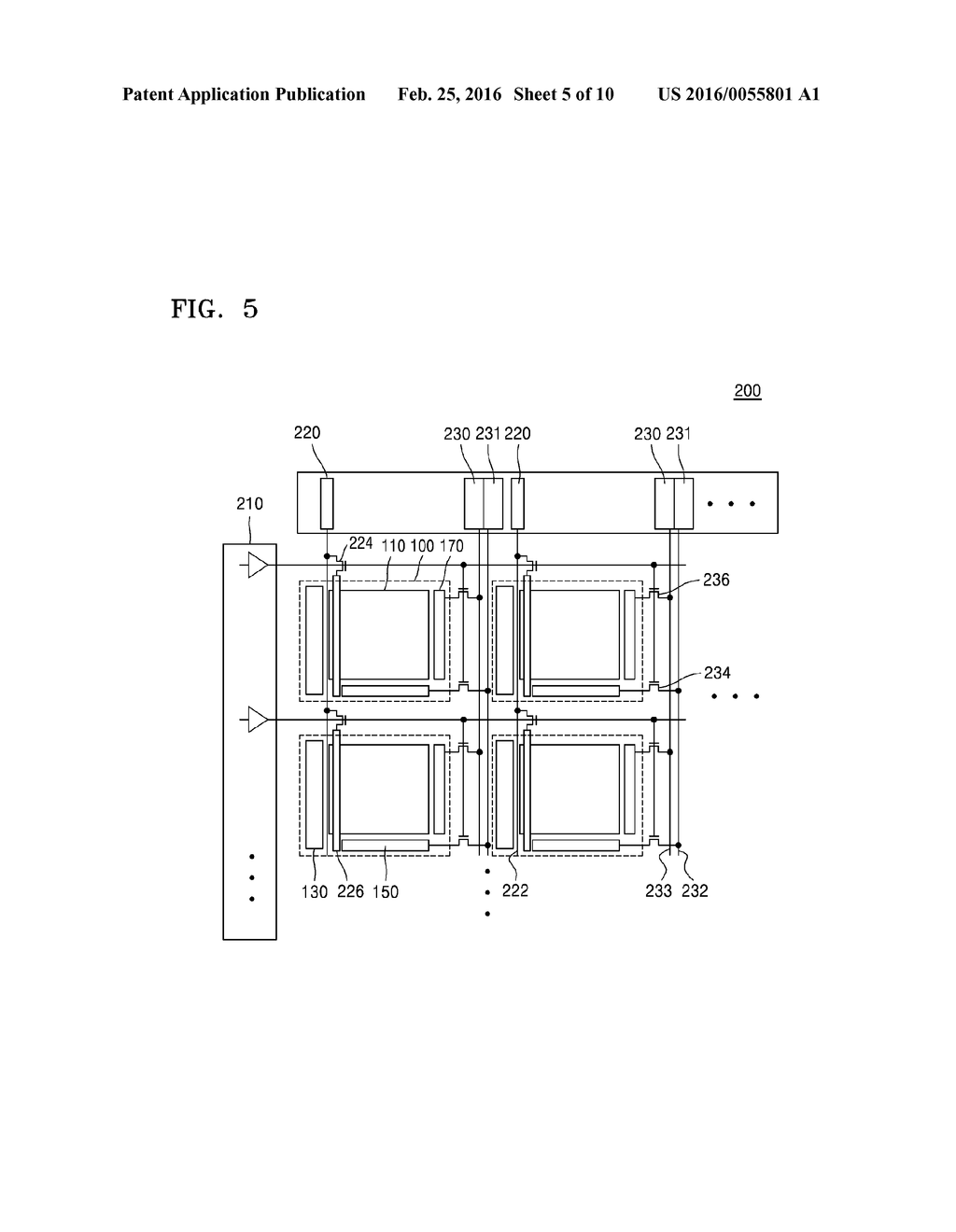 ACOUSTO-OPTIC ELEMENT ARRAY, DISPLAY APPARATUS INCLUDING AN ACOUSTO-OPTIC     ELEMENT ARRAY AND METHOD FOR DRIVING AN ACOUSTO-OPTIC ELEMENT ARRAY - diagram, schematic, and image 06