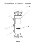 WALL MOUNTABLE ROCKER SWITCH AND UNIVERSAL SERIAL BUS POWER SOURCING     RECEPTACLE diagram and image