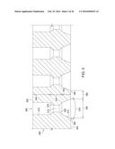 PLASMA UNIFORMITY CONTROL BY GAS DIFFUSER HOLE DESIGN diagram and image