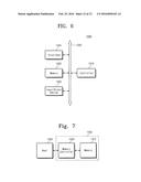 SEMICONDUCTOR PACKAGES WITH A SUBSTRATE BETWEEN A PAIR OF SUBSTRATES diagram and image