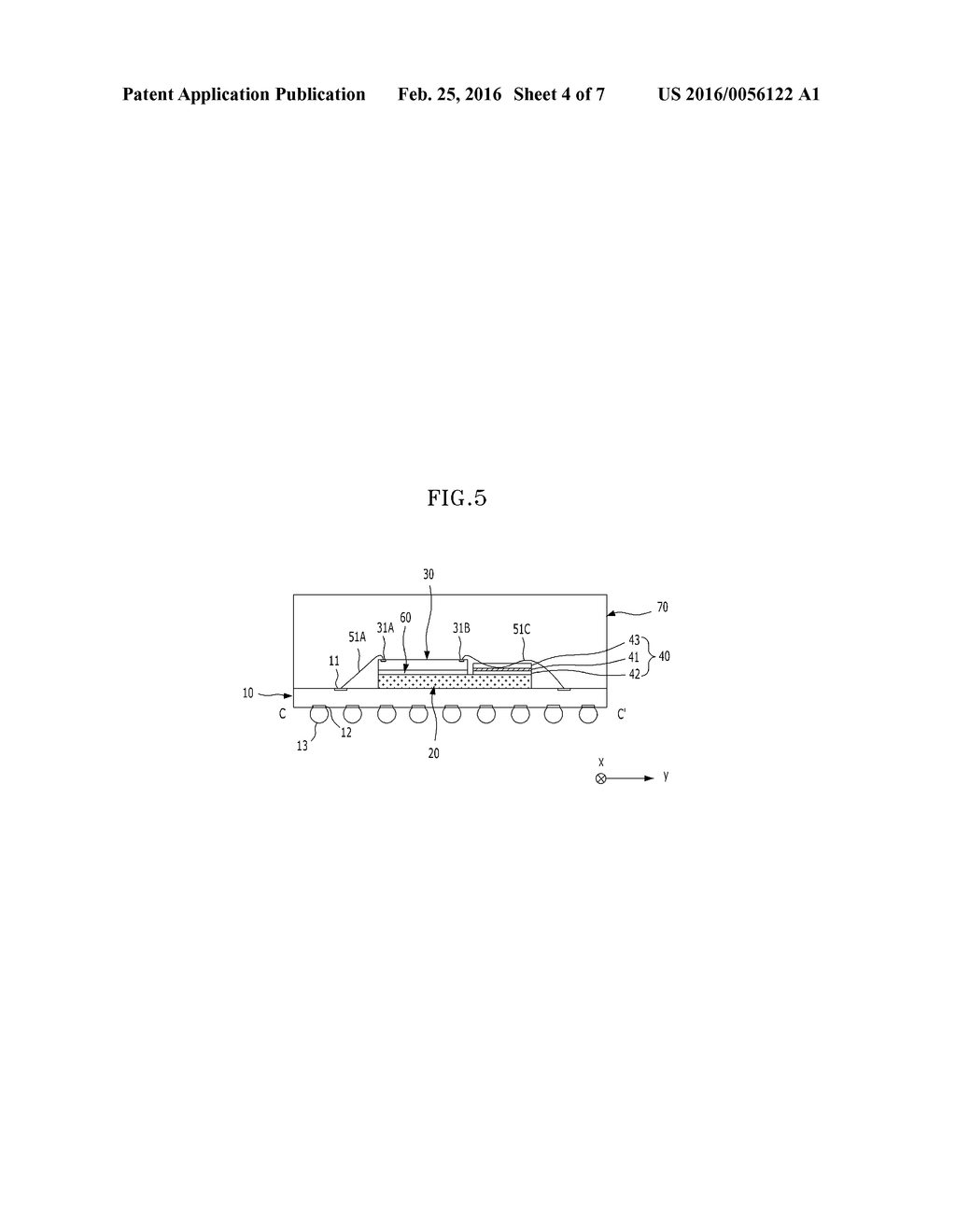 SEMICONDUCTOR PACKAGE HAVING OVERHANG PORTION - diagram, schematic, and image 05