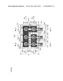 SEMICONDUCTOR DEVICE WITH SURROUNDING GATE TRANSISTORS IN A NAND CIRCUIT diagram and image