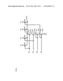 SEMICONDUCTOR DEVICE WITH SURROUNDING GATE TRANSISTORS IN A NAND CIRCUIT diagram and image