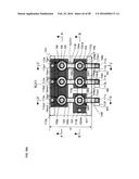 SEMICONDUCTOR DEVICE WITH SURROUNDING GATE TRANSISTORS IN A NAND CIRCUIT diagram and image