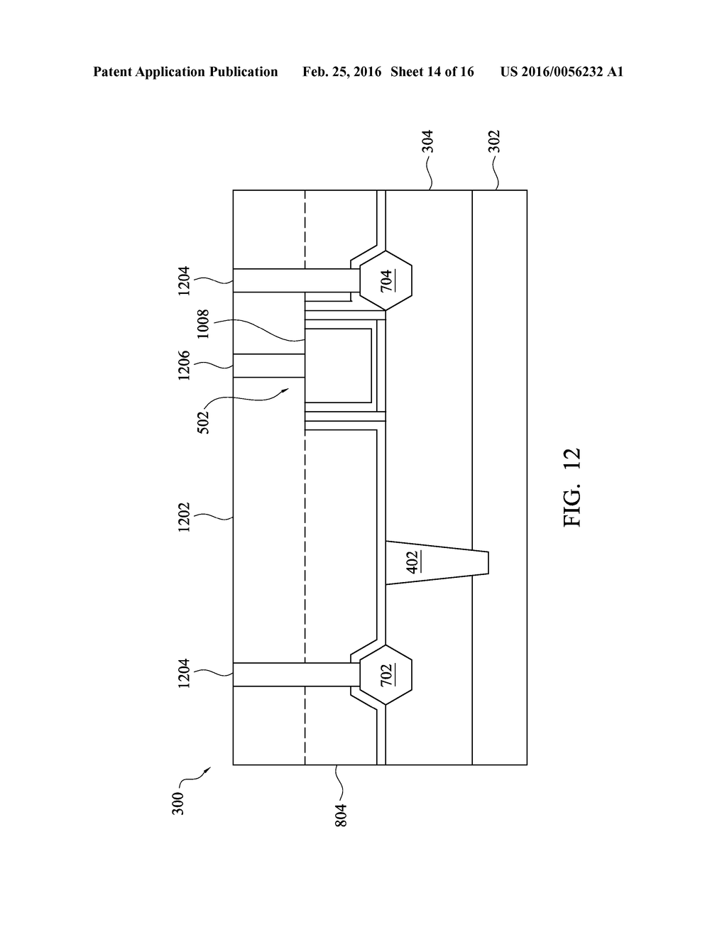 MULTI-GATE DEVICE STRUCTURE INCLUDING A FIN-EMBEDDED ISOLATION REGION AND     METHODS THEREOF - diagram, schematic, and image 15