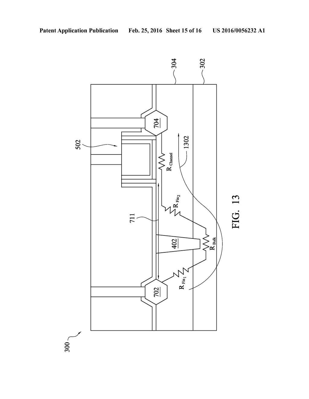 MULTI-GATE DEVICE STRUCTURE INCLUDING A FIN-EMBEDDED ISOLATION REGION AND     METHODS THEREOF - diagram, schematic, and image 16