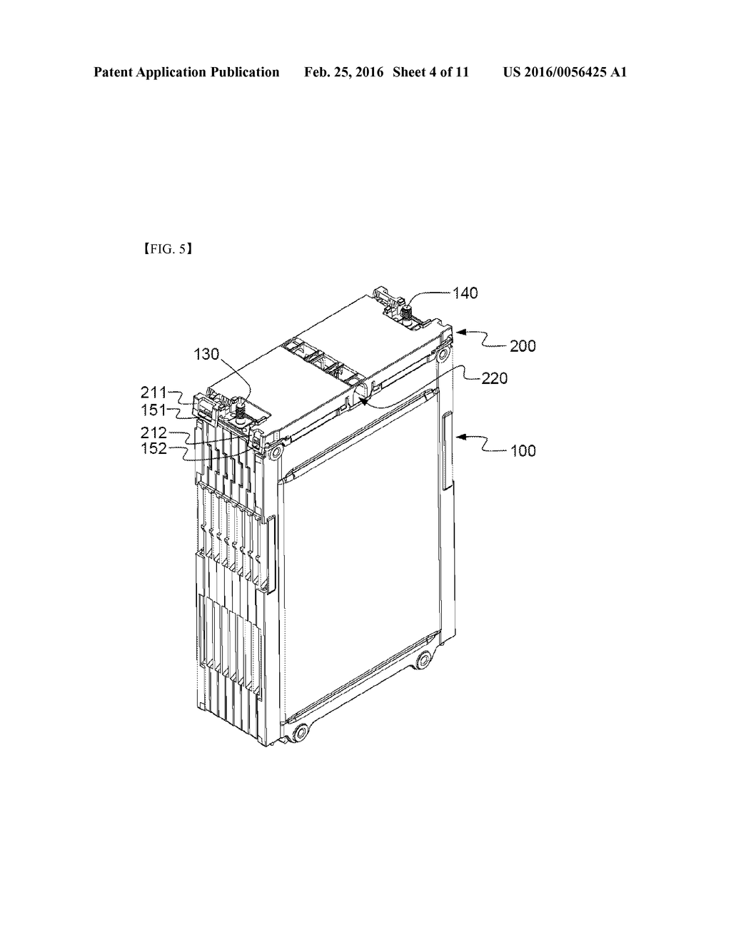 BATTERY MODULE ASSEMBLY WITH NOVEL STRUCTURE - diagram, schematic, and image 05