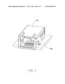 HIGH BANDWIDTH JACK WITH RJ45 BACKWARDS COMPATIBILITY HAVING AN IMPROVED     STRUCTURE FOR REDUCING NOISE diagram and image