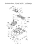 HIGH BANDWIDTH JACK WITH RJ45 BACKWARDS COMPATIBILITY HAVING AN IMPROVED     STRUCTURE FOR REDUCING NOISE diagram and image