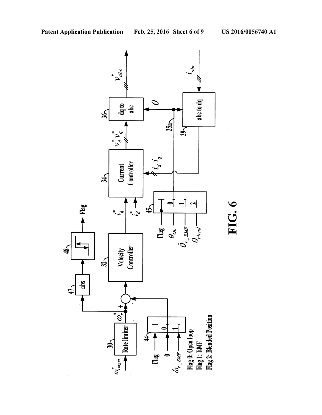 TRANSITION SCHEME FOR POSITION SENSORLESS CONTROL OF AC MOTOR DRIVES - diagram, schematic, and image 07