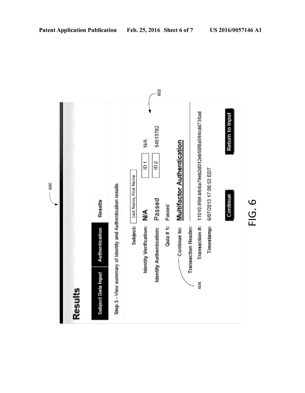 SYSTEMS AND METHODS FOR MULTI-STAGE IDENTITY AUTHENTICATION - diagram, schematic, and image 07