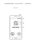 ELECTRONIC DEVICE AND CALL-FORWARDING CONTROL METHOD THEREOF diagram and image