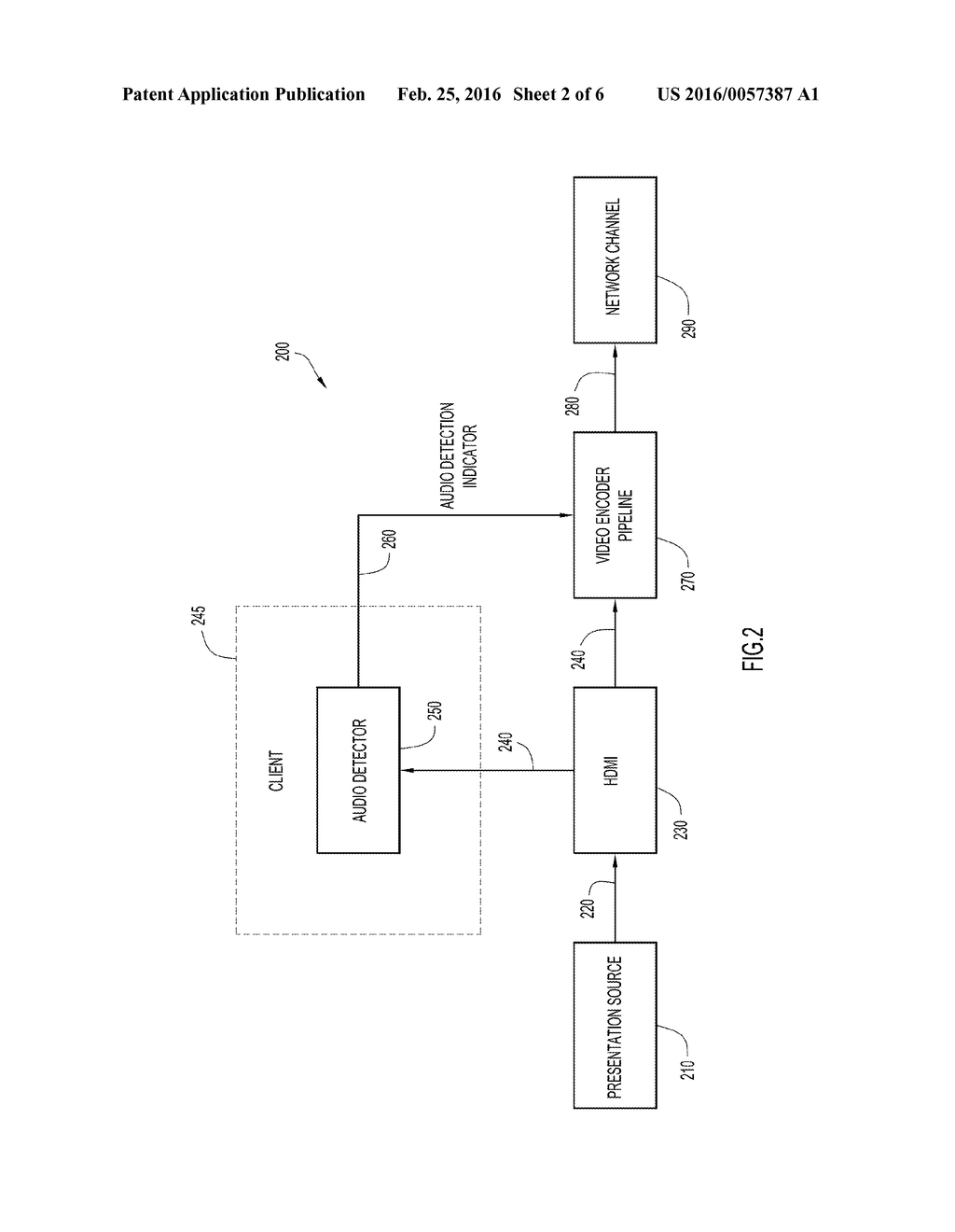 Identifying and Enhancing Motion Video in a Conference Call Channel by     Detecting Audio - diagram, schematic, and image 03