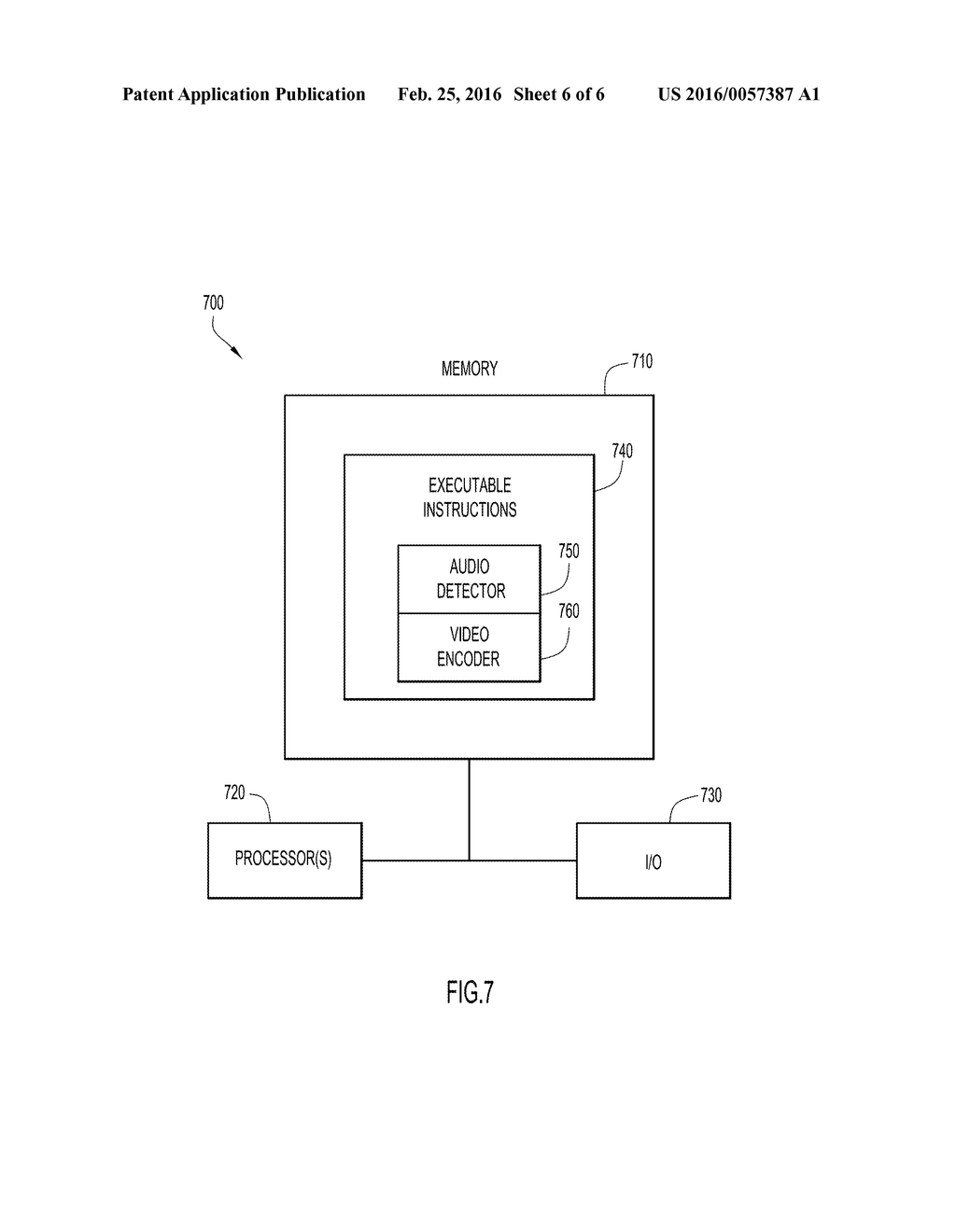 Identifying and Enhancing Motion Video in a Conference Call Channel by     Detecting Audio - diagram, schematic, and image 07