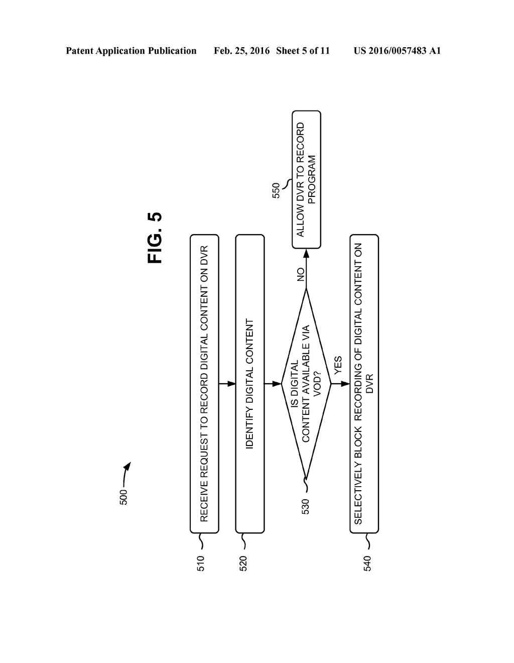 SELECTIVELY BLOCKING THE RECORDING OF CONTENTS AVAILABLE ALSO ON DEMAND - diagram, schematic, and image 06