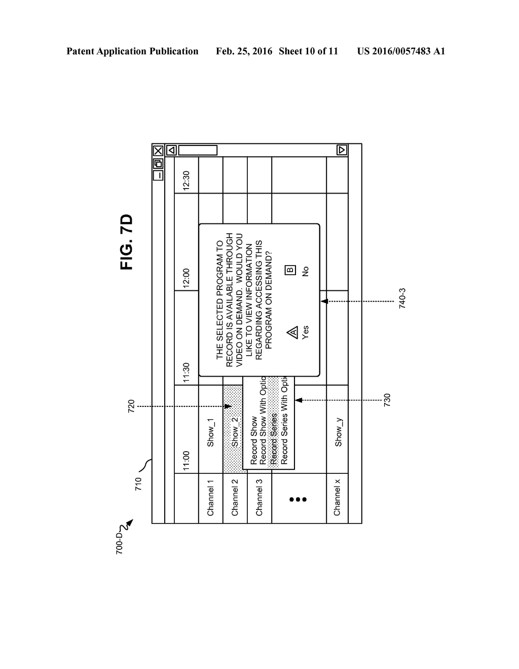 SELECTIVELY BLOCKING THE RECORDING OF CONTENTS AVAILABLE ALSO ON DEMAND - diagram, schematic, and image 11